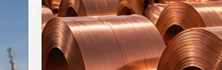 Copper metal coils