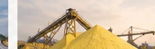 Sulphur stockpile